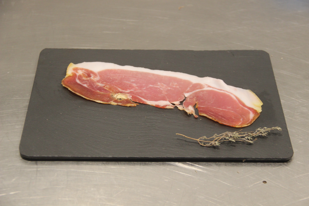 Jambon cru tranché